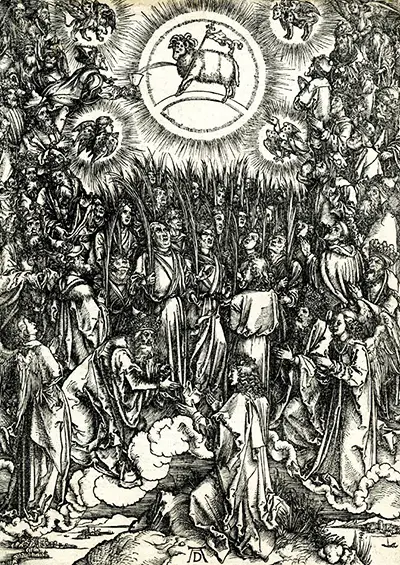 Die Hymne in Anbetung des Lammes (The Hymn in Adoration of the Lamb) Albrecht Durer